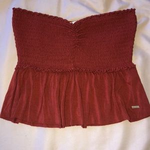 Cute crop/ tube top from hollister